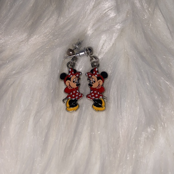 FREE SHIPPING ORIGINAL Disney minnie mouse earring - Picture 2 of 3